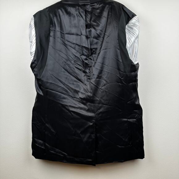 Lauren Ralph Lauren Men's Blazer Sport Coat Jacket Wool 2 Button Black 46L Long - Picture 7 of 12